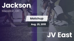 Matchup: Jackson  vs. JV East 2018