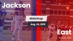 Matchup: Jackson  vs. East  2018