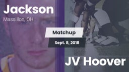 Matchup: Jackson  vs. JV Hoover 2018