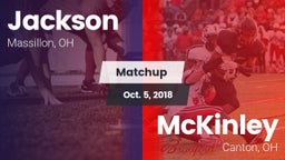 Matchup: Jackson  vs. McKinley  2018