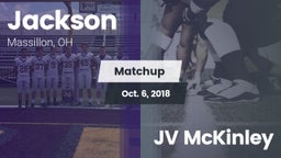 Matchup: Jackson  vs. JV McKinley 2018