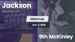 Matchup: Jackson  vs. 9th McKinley 2018