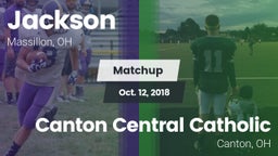 Matchup: Jackson  vs. Canton Central Catholic  2018