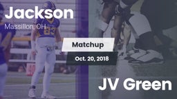 Matchup: Jackson  vs. JV Green 2018