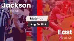 Matchup: Jackson  vs. East  2019