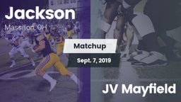 Matchup: Jackson  vs. JV Mayfield 2019