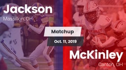 Matchup: Jackson  vs. McKinley  2019