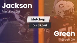 Matchup: Jackson  vs. Green  2019