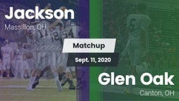 Matchup: Jackson  vs. Glen Oak  2020