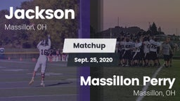 Matchup: Jackson  vs. Massillon Perry  2020