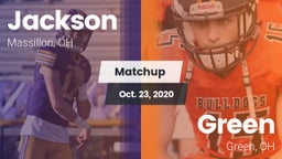 Matchup: Jackson  vs. Green  2020