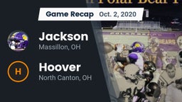 Recap: Jackson  vs. Hoover  2020