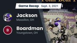 Recap: Jackson  vs. Boardman  2021