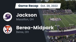 Recap: Jackson  vs. Berea-Midpark  2022