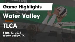 Water Valley  vs TLCA Game Highlights - Sept. 12, 2023