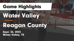 Water Valley  vs Reagan County  Game Highlights - Sept. 26, 2023