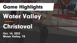 Water Valley  vs Christoval Game Highlights - Oct. 14, 2023