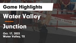 Water Valley  vs Junction  Game Highlights - Oct. 17, 2023
