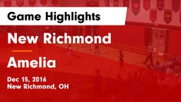 New Richmond  vs Amelia  Game Highlights - Dec 15, 2016