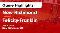 New Richmond  vs Felicity-Franklin  Game Highlights - Jan 9, 2017
