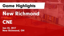 New Richmond  vs CNE Game Highlights - Jan 23, 2017