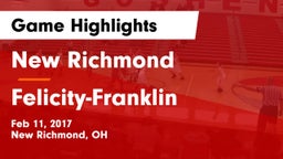 New Richmond  vs Felicity-Franklin  Game Highlights - Feb 11, 2017