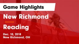 New Richmond  vs Reading  Game Highlights - Dec. 10, 2018