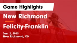 New Richmond  vs Felicity-Franklin  Game Highlights - Jan. 2, 2019