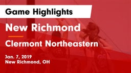 New Richmond  vs Clermont Northeastern  Game Highlights - Jan. 7, 2019