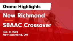 New Richmond  vs SBAAC Crossover Game Highlights - Feb. 8, 2020
