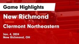 New Richmond  vs Clermont Northeastern  Game Highlights - Jan. 4, 2024