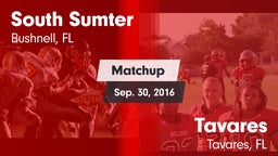 Matchup: South Sumter High vs. Tavares  2016