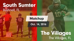 Matchup: South Sumter High vs. The Villages  2016
