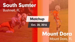 Matchup: South Sumter High vs. Mount Dora  2016