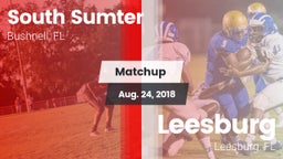 Matchup: South Sumter High vs. Leesburg  2018