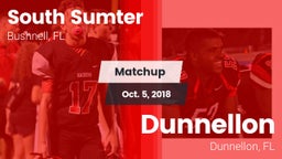 Matchup: South Sumter High vs. Dunnellon  2018