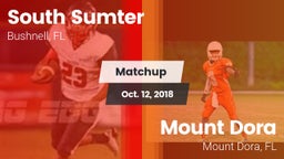 Matchup: South Sumter High vs. Mount Dora  2018