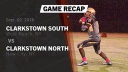 Recap: Clarkstown South  vs. Clarkstown North  2016