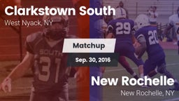 Matchup: Clarkstown South vs. New Rochelle  2016