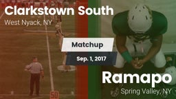 Matchup: Clarkstown South vs. Ramapo  2017