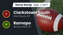 Recap: Clarkstown South  vs. Ramapo  2017