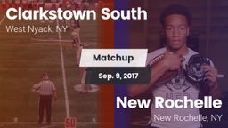 Matchup: Clarkstown South vs. New Rochelle  2017