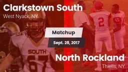 Matchup: Clarkstown South vs. North Rockland  2017