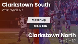 Matchup: Clarkstown South vs. Clarkstown North  2017