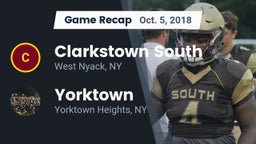 Recap: Clarkstown South  vs. Yorktown  2018