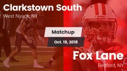 Matchup: Clarkstown South vs. Fox Lane  2018