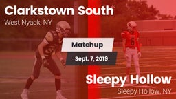 Matchup: Clarkstown South vs. Sleepy Hollow  2019