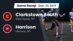 Recap: Clarkstown South  vs. Harrison  2019