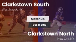 Matchup: Clarkstown South vs. Clarkstown North  2019