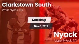 Matchup: Clarkstown South vs. Nyack  2019